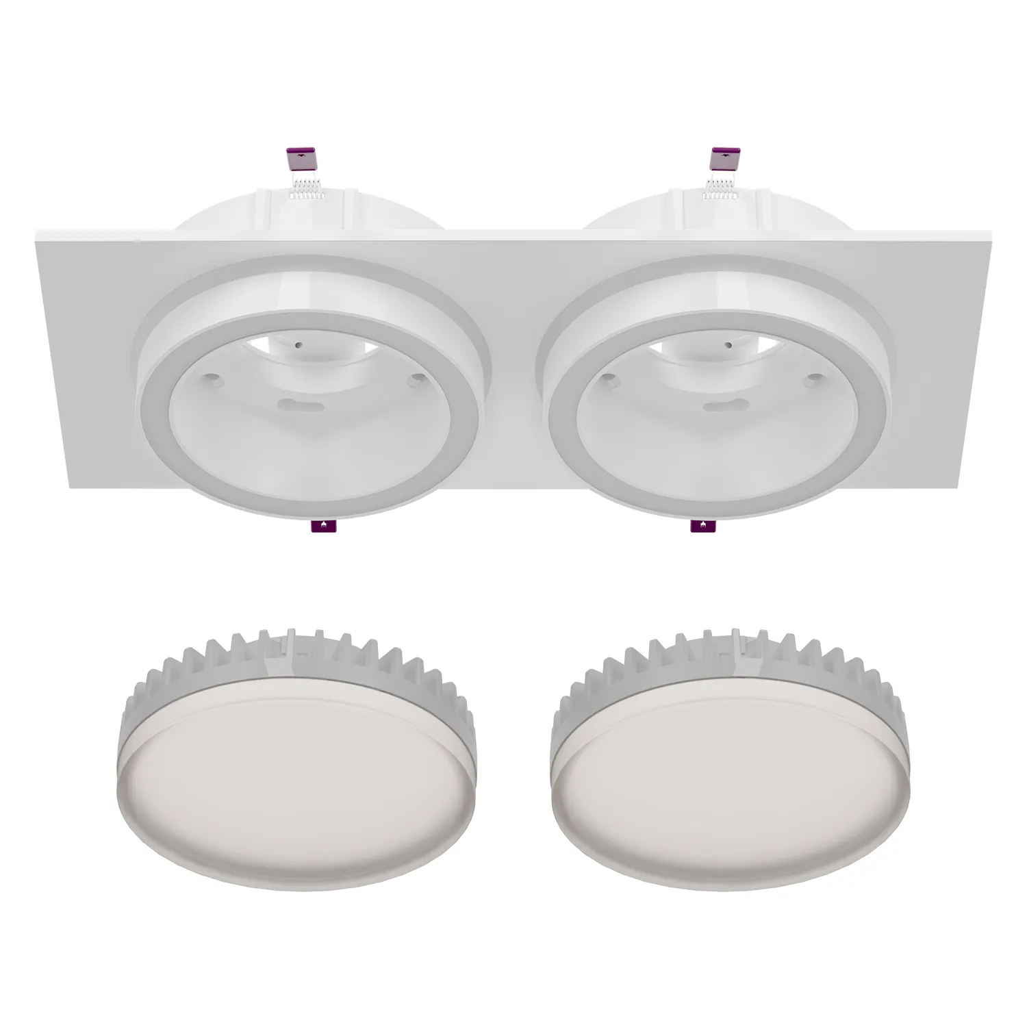 4650-2C Врезные потолочные светильники Favourite 4650-2C Vasto