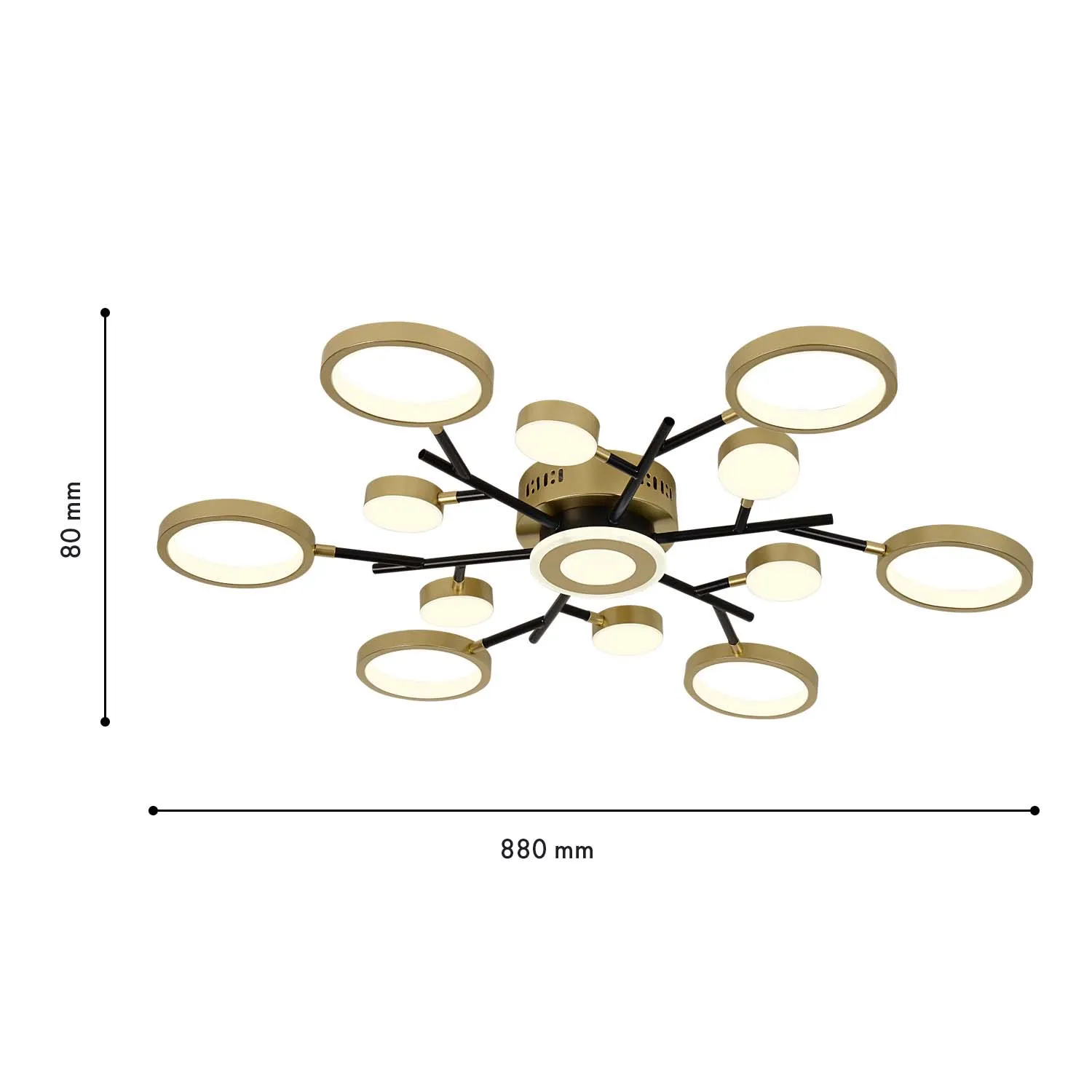 Потолочные светильники F-Promo 4686-13C Hybrid