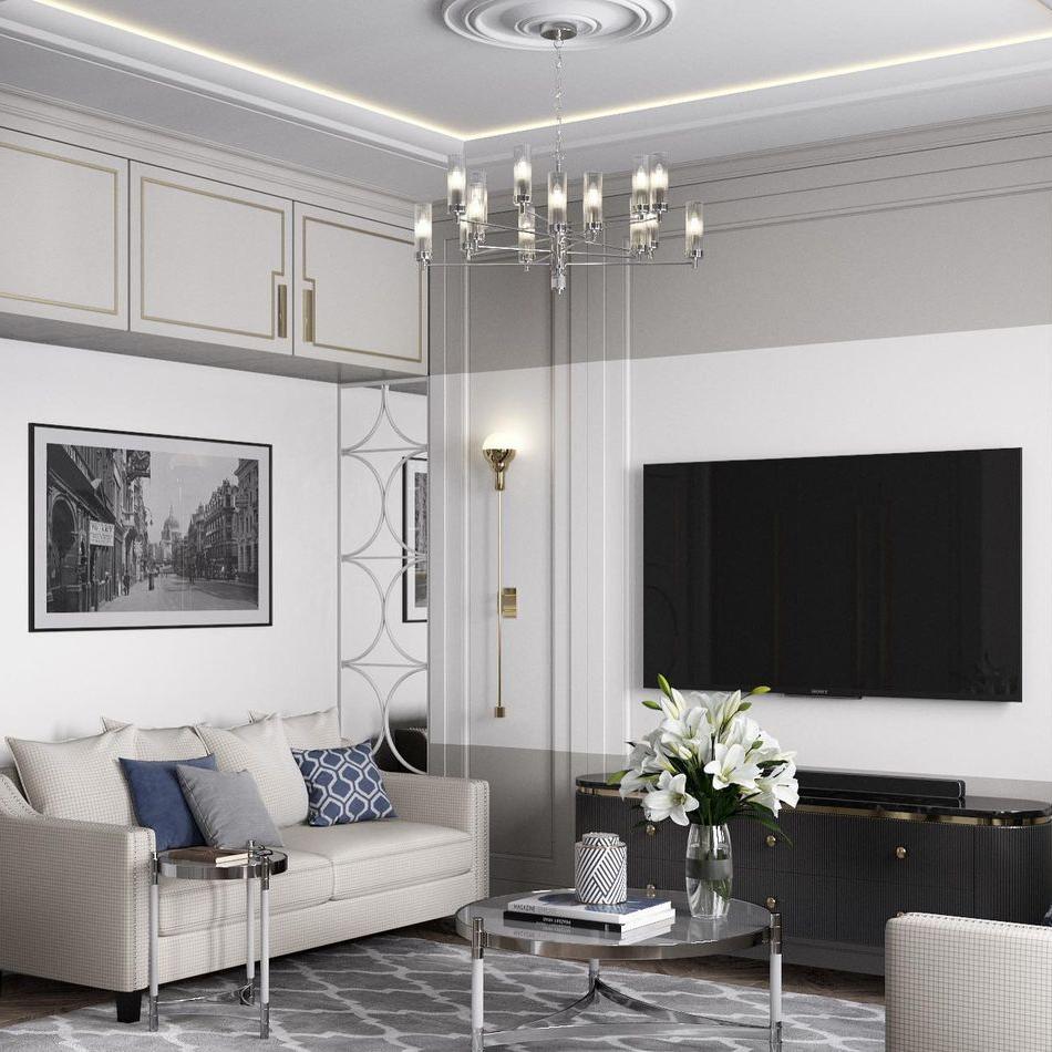 Фрагмент из проекта кухни-гостиной Фрагмент из проекта кухни-гостиной