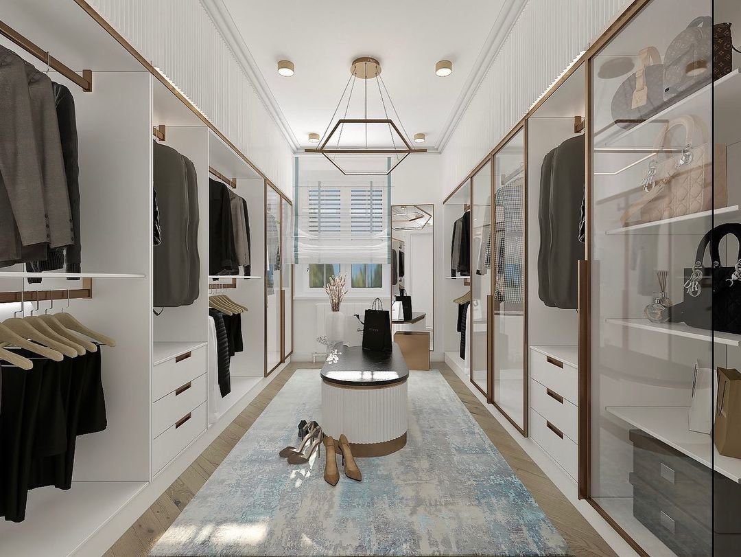 Проект гардеробной от дизайнера @kurvichevairina Проект гардеробной от дизайнера @kurvichevairina