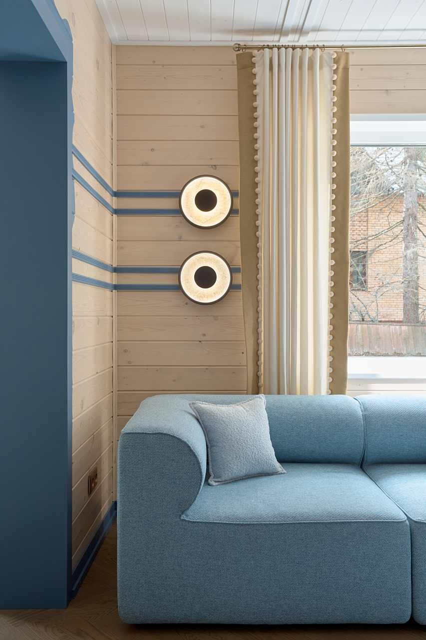 Интерьер гостиной-столовой «Летят Гуси» от дизайнера Мусиной Элины  Интерьер гостиной-столовой «Летят Гуси» от дизайнера Мусиной Элины