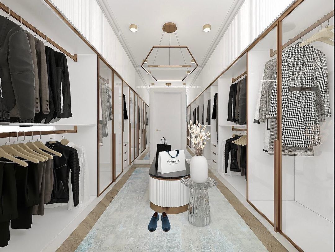 Проект гардеробной от дизайнера @kurvichevairina Проект гардеробной от дизайнера @kurvichevairina