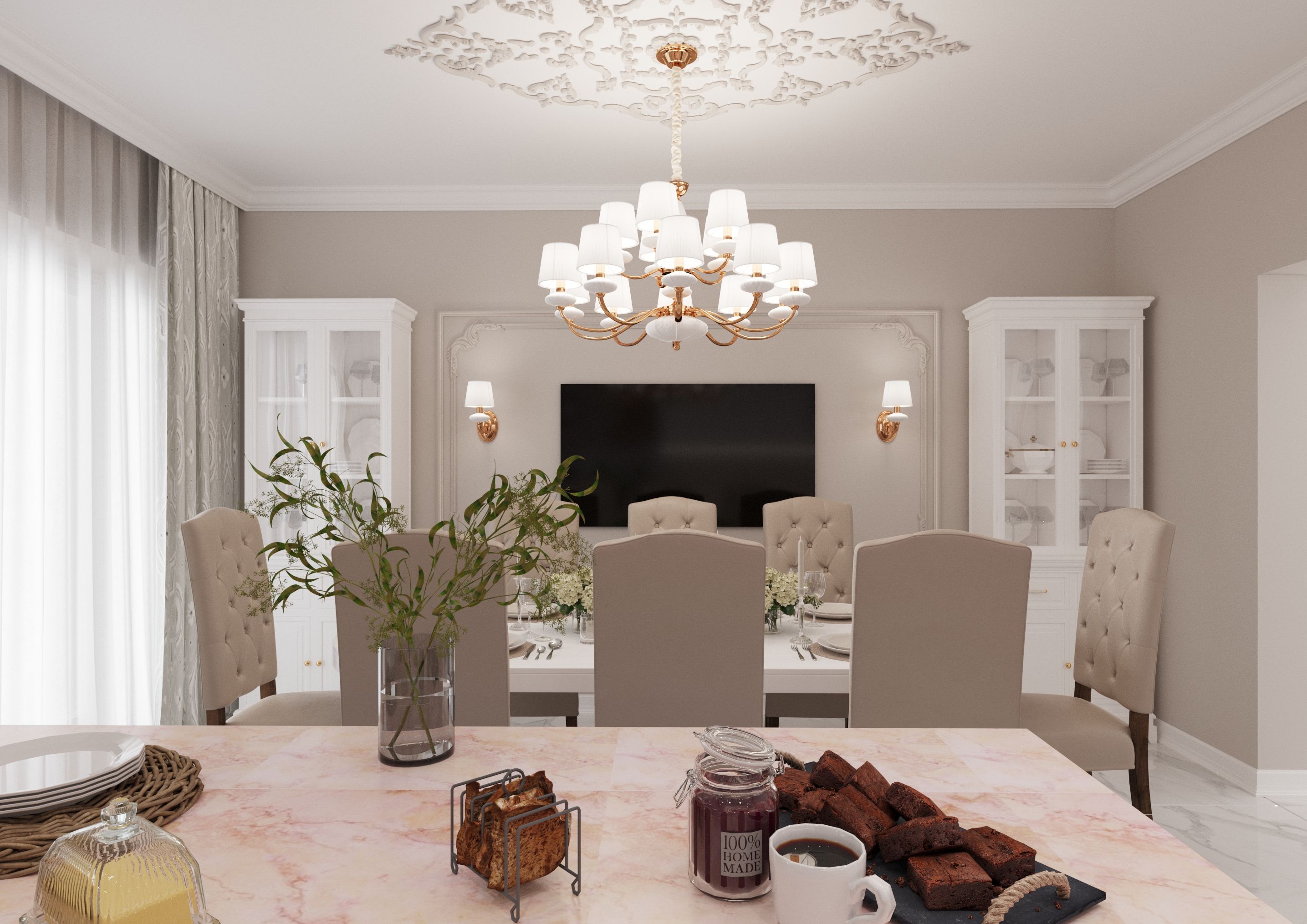 Проект кухни-гостиной Проект кухни-гостиной