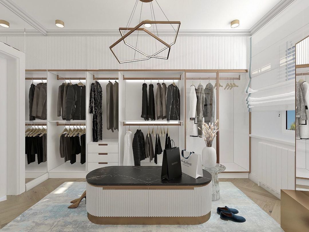 Проект гардеробной от дизайнера @kurvichevairina Проект гардеробной от дизайнера @kurvichevairina