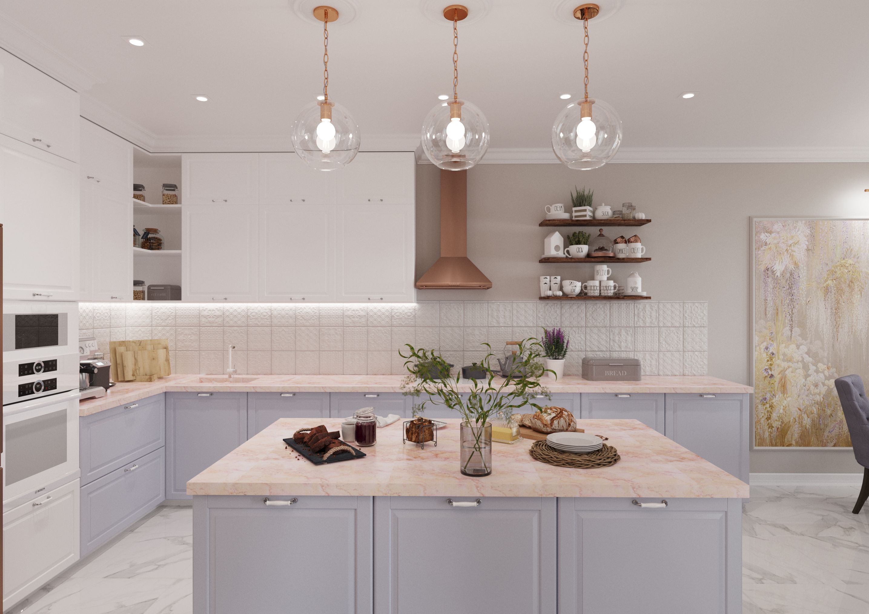 Проект кухни-гостиной Проект кухни-гостиной