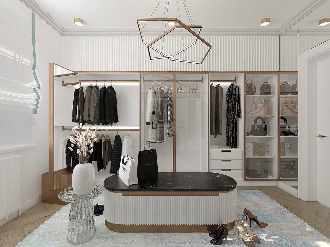 Проект гардеробной от дизайнера @kurvichevairina Проект гардеробной от дизайнера @kurvichevairina