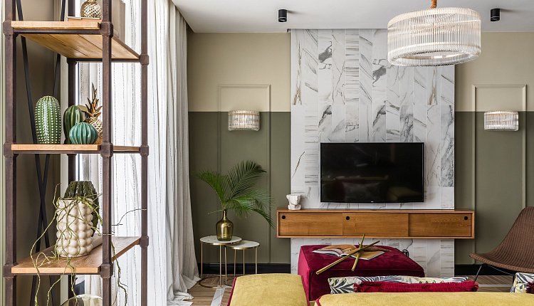 Проект яркой квартиры Проект яркой квартиры