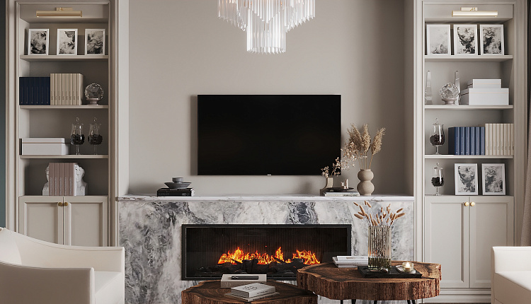 Проект дизайнера Инги Маковецкой - квартира в неоклассическом стиле в Астане Проект дизайнера Инги Маковецкой - квартира в неоклассическом стиле в Астане