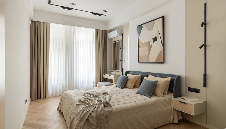 Светильники Favourite в проекте мастер-спальни от RITM METR  Светильники Favourite в проекте мастер-спальни от RITM METR