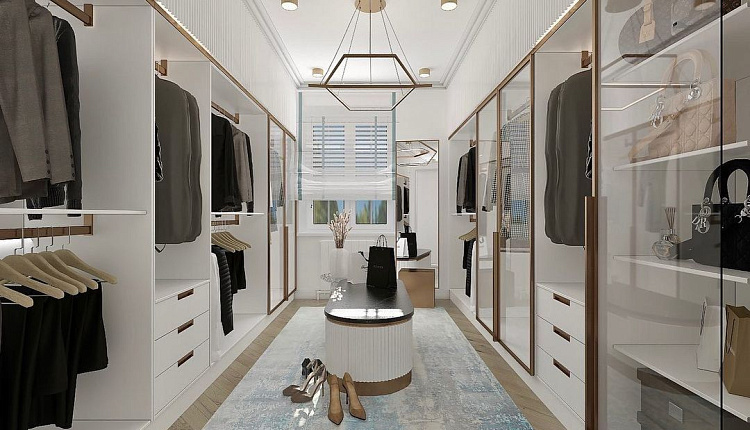 Проект гардеробной от дизайнера @kurvichevairina Проект гардеробной от дизайнера @kurvichevairina