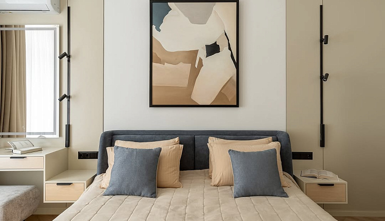 Светильники Favourite в проекте мастер-спальни от RITM METR  Светильники Favourite в проекте мастер-спальни от RITM METR