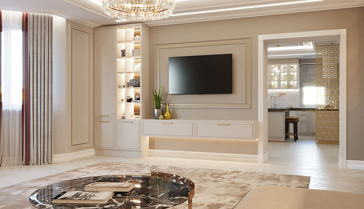 Проект гостиной Проект гостиной