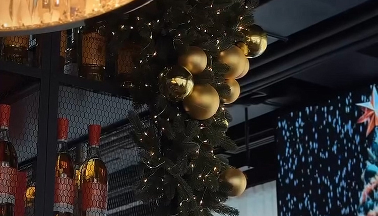 Световой акцент Favourite в интерьере ресторана SHATÉ Световой акцент Favourite в интерьере ресторана SHATÉ