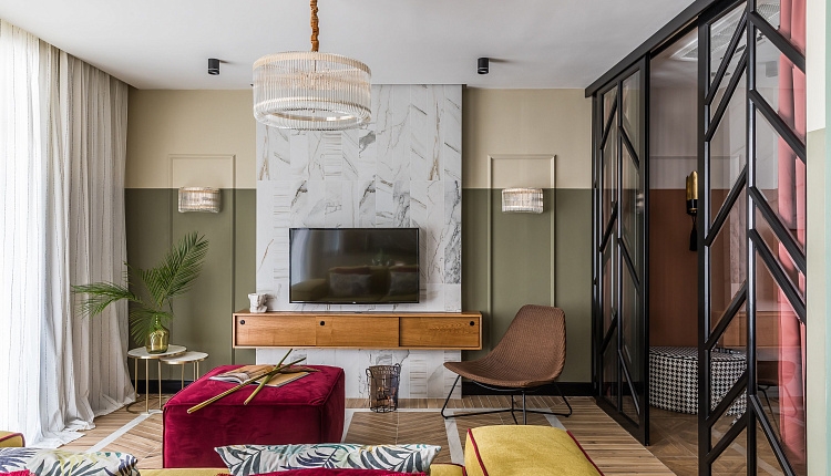 Проект яркой квартиры Проект яркой квартиры