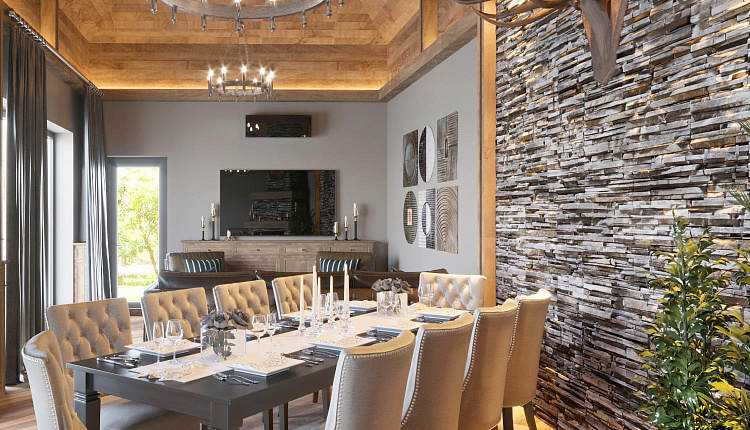 Каминный зал по проекту Эрика Боранукова Каминный зал по проекту Эрика Боранукова