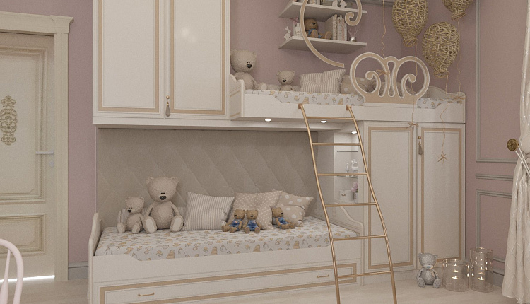 Проект детской от Юлии Комиссаровой Проект детской от Юлии Комиссаровой