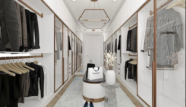 Проект гардеробной от дизайнера @kurvichevairina Проект гардеробной от дизайнера @kurvichevairina