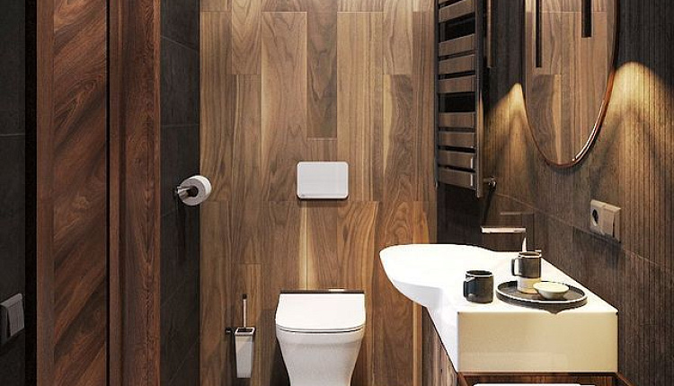 Проект современная ванная комната от интерьерного салона NEO HOUSE Проект современная ванная комната от интерьерного салона NEO HOUSE