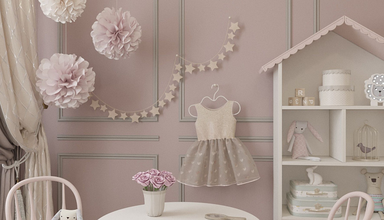 Проект детской от Юлии Комиссаровой Проект детской от Юлии Комиссаровой