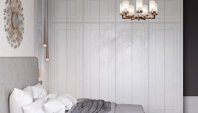 Спальня в современной классике