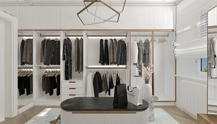 Проект гардеробной от дизайнера @kurvichevairina Проект гардеробной от дизайнера @kurvichevairina