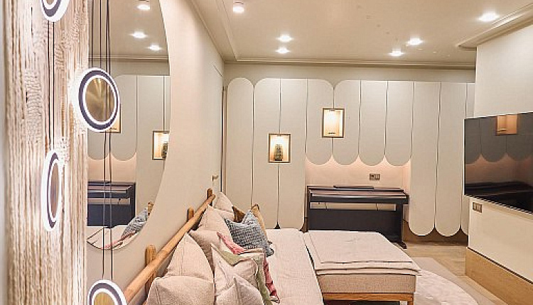 Современный интерьер с элементами национального колорита Современный интерьер с элементами национального колорита