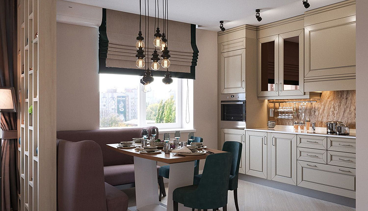 КУХНЯ В МОДНОМ ЦВЕТЕ КУХНЯ В МОДНОМ ЦВЕТЕ