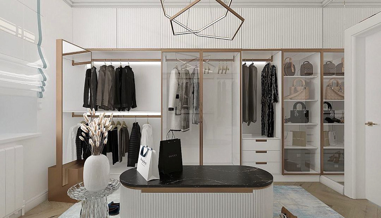 Проект гардеробной от дизайнера @kurvichevairina Проект гардеробной от дизайнера @kurvichevairina