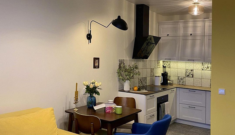 Проект стильной кухни от дизайнера Алины Коноваловой  Проект стильной кухни от дизайнера Алины Коноваловой